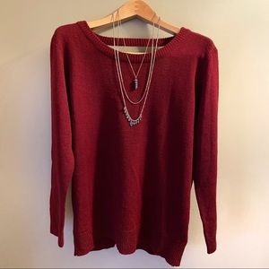 🌻3 for $20 🌻 
WINDSOR | Open Back Sweater